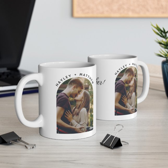 Taza De Café Mejor Juntos Parejas El día de San Valentín Foto (Subido por el creador)