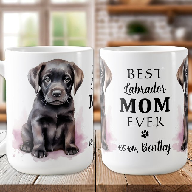 Taza De Café Mejor LABRADOR MOM Dog Lover Cuppy (Subido por el creador)