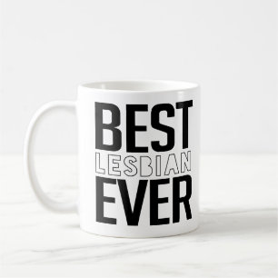 Taza De Café Mejor-Lésbica-De-Todos-Los-Tiempos