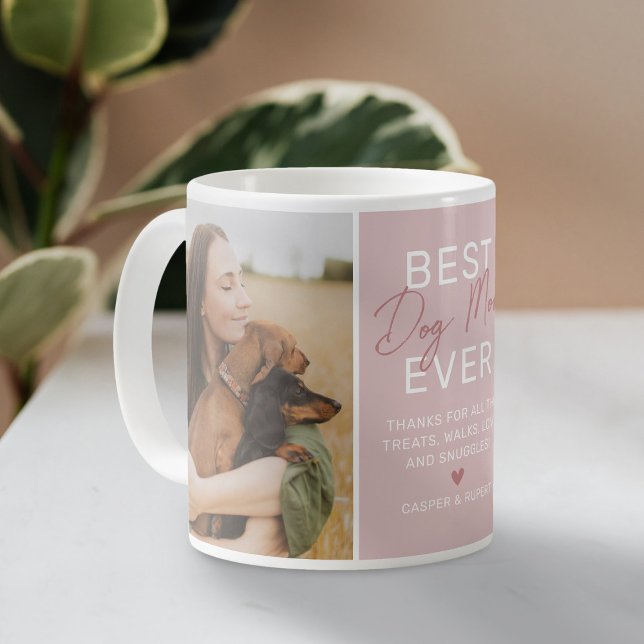 Taza De Café Mejor Madre Perro Pink 2 Foto (Subido por el creador)