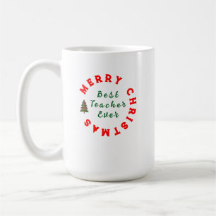 Taza De Café Mejor Maestro/a del Mundo Presente - Agradecimient