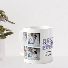 Taza De Café Mejor Mamá Adicional Moderna | Fotocollage