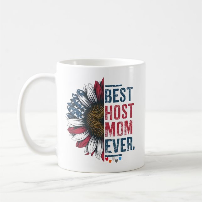 Taza De Café Mejor Mamá Anfitriona,Madre anfitriona (Izquierda)