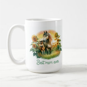 Taza De Café Mejor Mamá Caballo