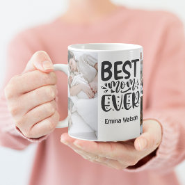 Taza De Café Mejor Mamá Cada Foto Múltiple