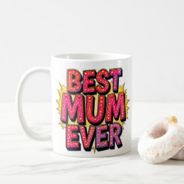 Taza De Café Mejor Mamá Cita Púrpura Rosa Rojo