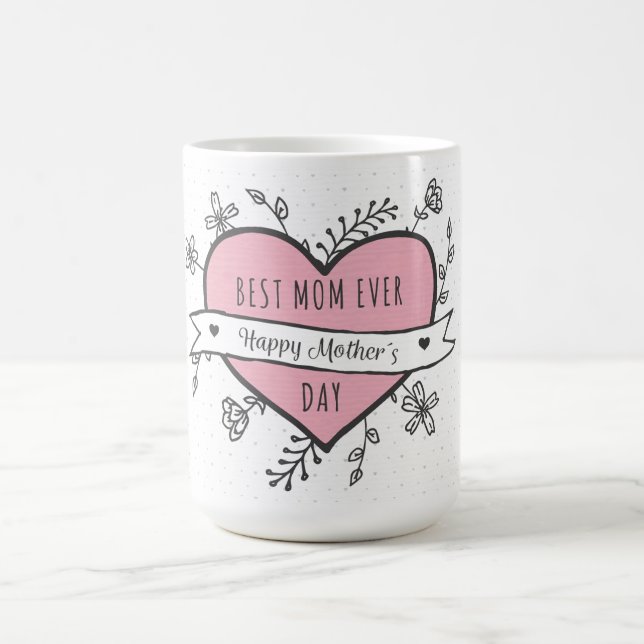 Taza De Café Mejor Mamá Coffee Mug (Centro)