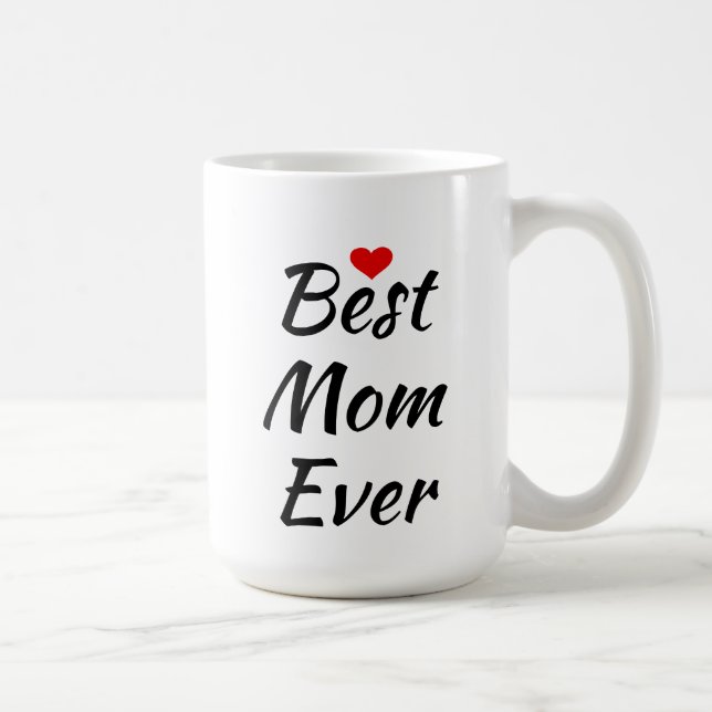 Taza De Café Mejor Mamá Coffee Mug (Derecha)