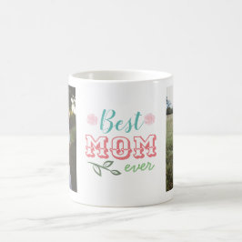 Taza De Café Mejor Mamá Collage de fotos Mug