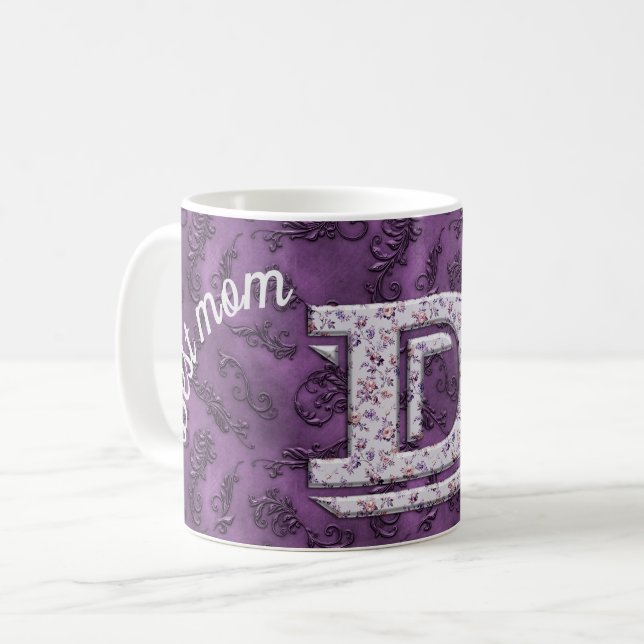 Taza De Café Mejor mamá D (Anverso izquierdo)