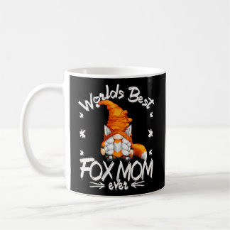 Taza De Café Mejor Mamá De Fox Para Mujeres Y Mamá Con Única