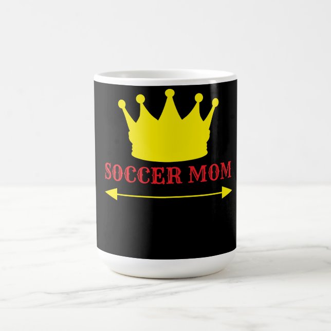 Taza De Café Mejor mamá de fútbol (Centro)