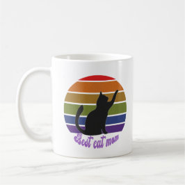 Taza De Café Mejor Mamá De Gato