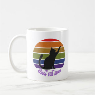 Taza De Café Mejor Mamá De Gato