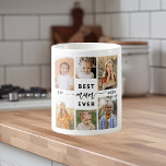 Taza De Café Mejor Mamá de la historia - Collage de fotos del D<br><div class="desc">Celebra tu mamá con la "mejor Mamá de la historia" Collage de fotos del Día de la Madre Coffee Mug. Esta taza personalizada cuenta con un bello collage de preciadas fotos, que capturan momentos y recuerdos especiales. El sincero mensaje "La mejor Mamá de la historia" agrega un toque amoroso. Está...</div>