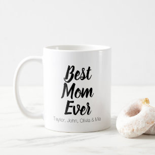 Taza De Café Mejor Mamá de la Historia, personalizados de rega