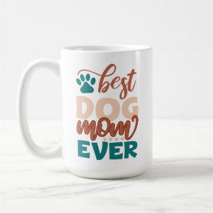 Taza De Café Mejor Mamá de Perro del Mundo