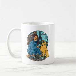 Taza De Café Mejor Mamá de Perro en París