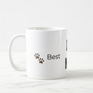 Taza De Café 🐾 Mejor MAMÁ DE PERRO Jamás ❤️ – Regalo de Pawsom