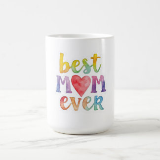 Taza De Café Mejor Mamá del Mundo Calcomanía de Vinilo Personal