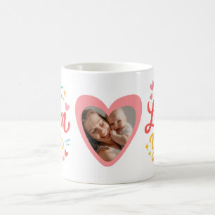 Taza De Café Mejor Mamá del Mundo Día de la Madre Personalizado
