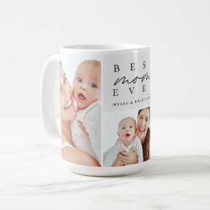 Taza De Café Mejor Mamá del Mundo Moderno Script 3 Foto