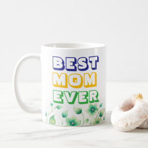 Taza De Café Mejor Mamá Diseñar Coffee Mug Personalizado