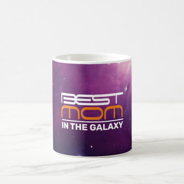 Taza De Café Mejor MAMÁ En El Galaxy Mug (Centro)