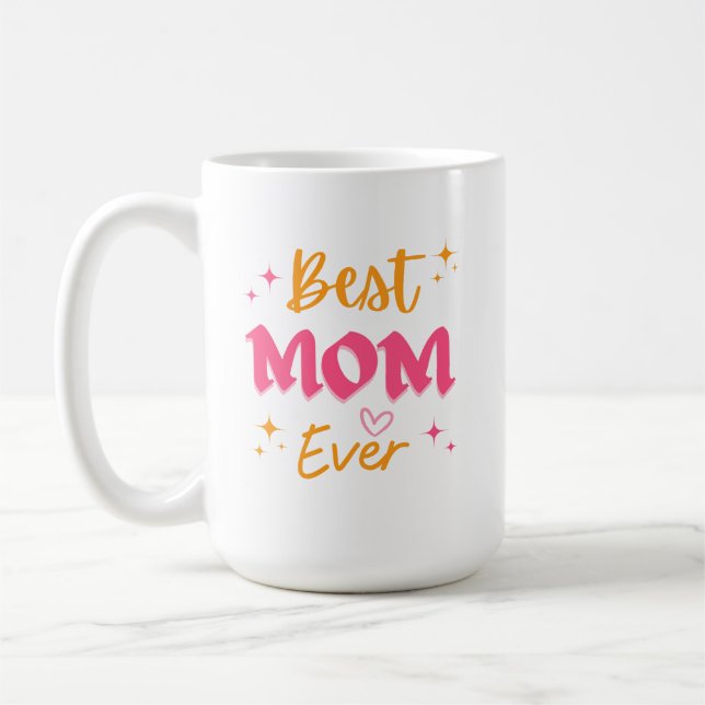 Taza De Café Mejor Mamá en la Mug Mundial - Un regalo para las  (Izquierda)