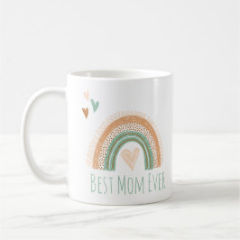 Taza De Café Mejor Mamá Jamás Boho Café Arcoiris Mug