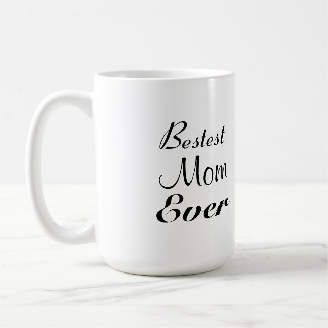 Taza De Café Mejor Mamá Jamás Mug (Izquierda)