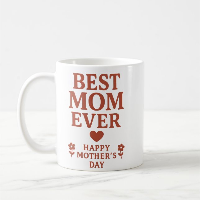 Taza De Café Mejor Mamá Jamás Mug (Izquierda)