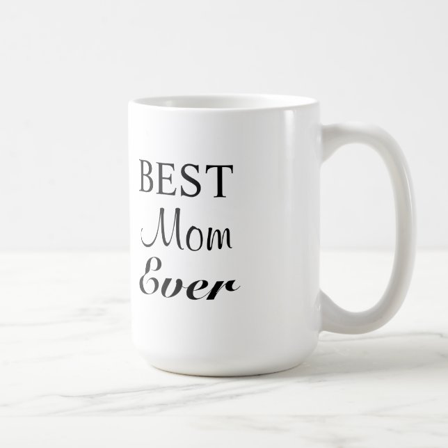 Taza De Café Mejor Mamá Jamás Mug (Derecha)
