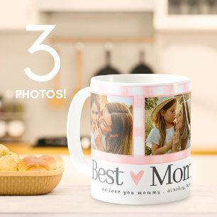 Taza De Café Mejor Mamá Nunca Gingham Corazón 3 Foto Día de la 