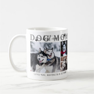 Taza De Café Mejor Mamá Perro Guión Nombre 3 Fotos