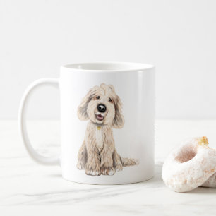 Taza De Café Mejor Mamá Perro, Labradoodle/Cockapoo Mug