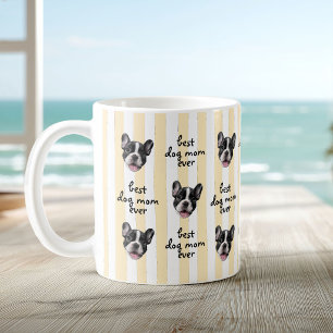 Taza De Café Mejor Mamá Perro Siempre Tiras Lindas Cara Mascota