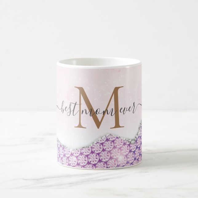 Taza De Café Mejor Mamá, Personaliza El Nombre De Mamá (Centro)