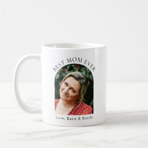 Taza De Café Mejor Mamá Personalizada Foto Arco