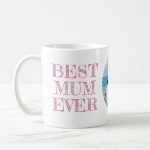 Taza De Café Mejor Mamá personalizada nunca Mug con foto