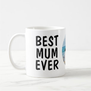 Taza De Café Mejor Mamá personalizada nunca Mug con foto