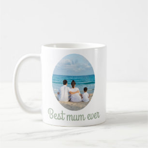 Taza De Café Mejor Mamá personalizada nunca Mug con foto
