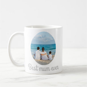 Taza De Café Mejor Mamá personalizada nunca Mug con foto