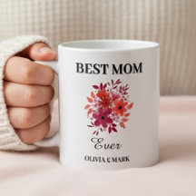 Mejor Mamá Personalizado Mug