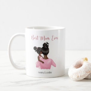 Taza De Café Mejor Mamá Siempre Rosa Blanca