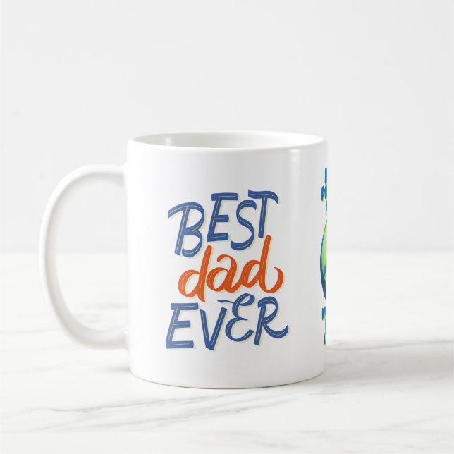 Taza De Café Mejor Mamá y Papá Nunca - Radiar Positividad (Izquierda)