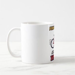 Taza De Café Mejor marca personal en encontrar el café en bicic