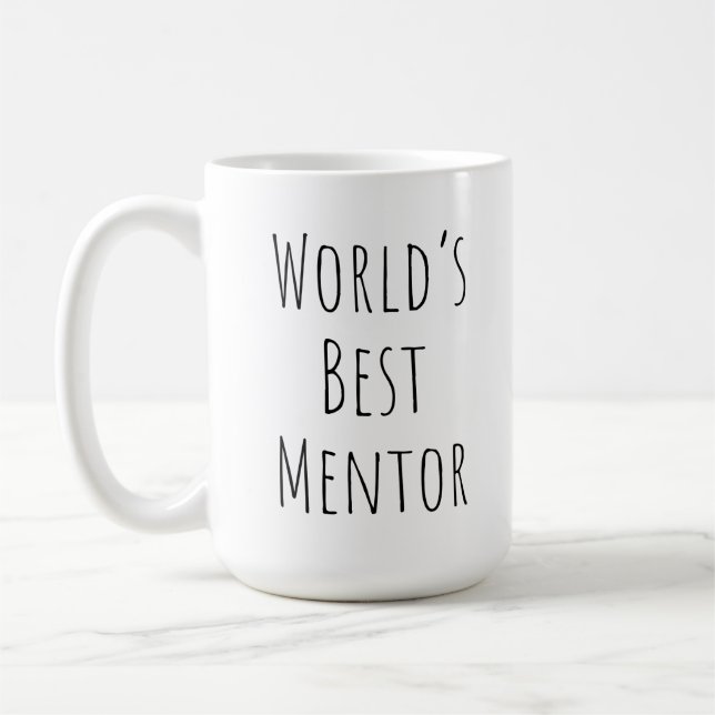 Taza De Café Mejor mentor (Izquierda)