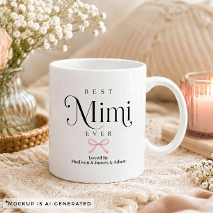 Taza De Café Mejor Mimi Regalo de los Nietos