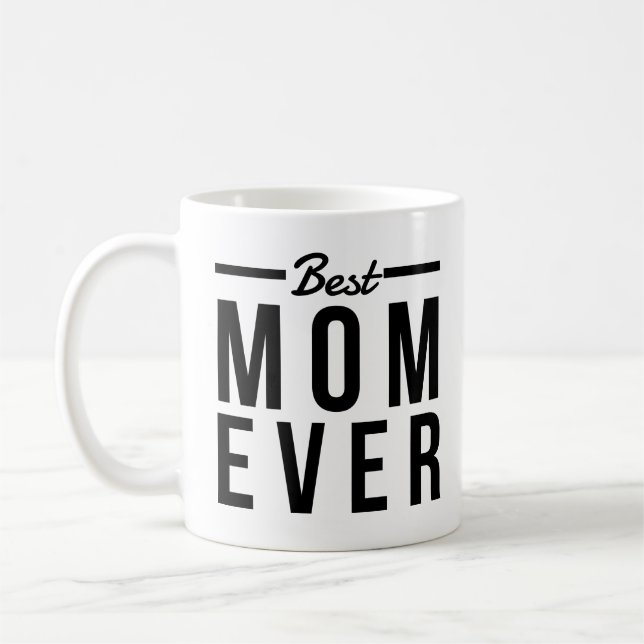 Taza De Café Mejor MOM Ever Mug (Izquierda)